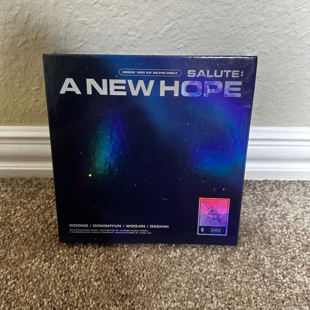 AB6IX Salute A New Hope 3rd EP Repackage Album CD Photobook Poststamps / sickers